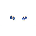 Pear Sapphires Earrings