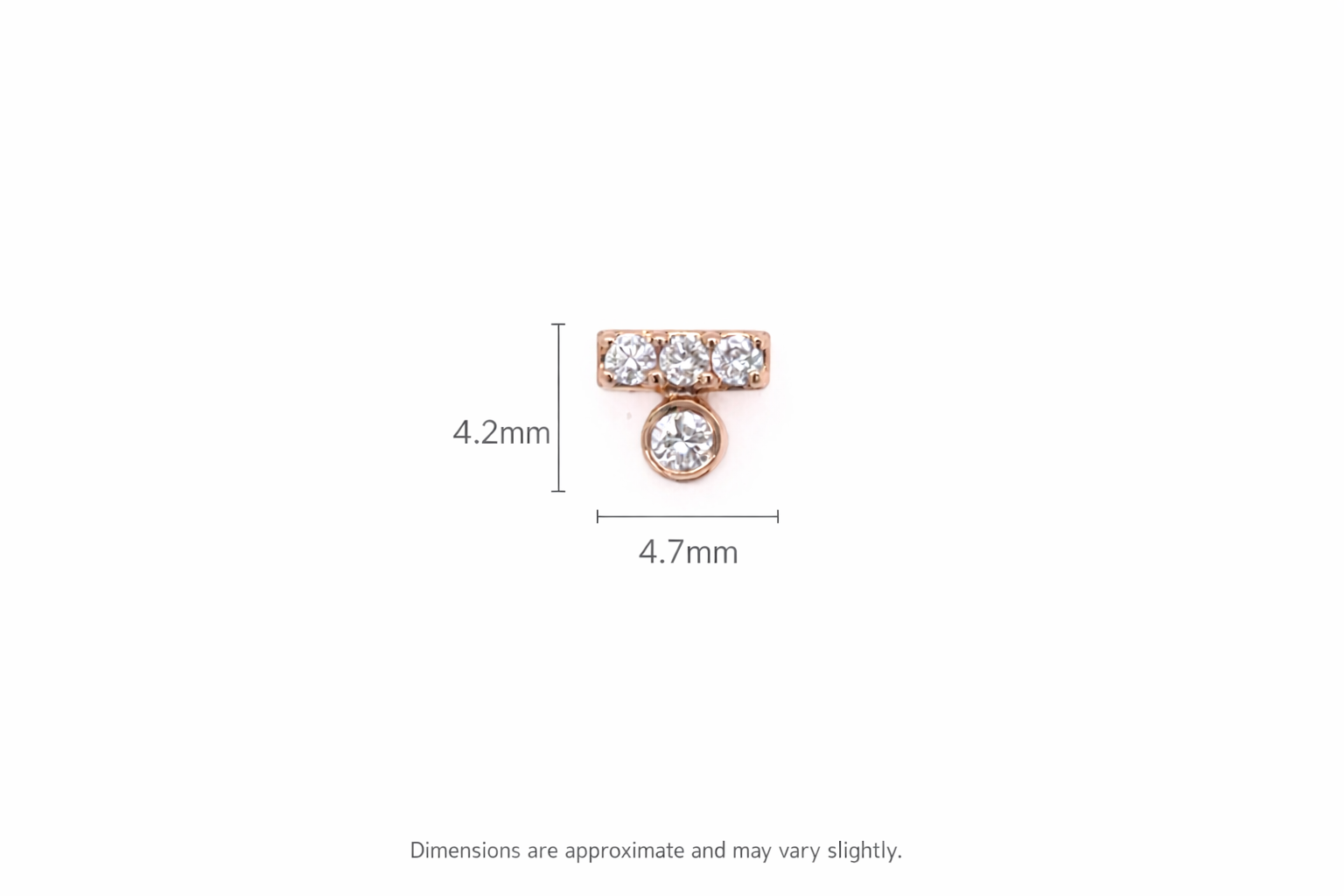 Lustre Diamond Drop Earrings