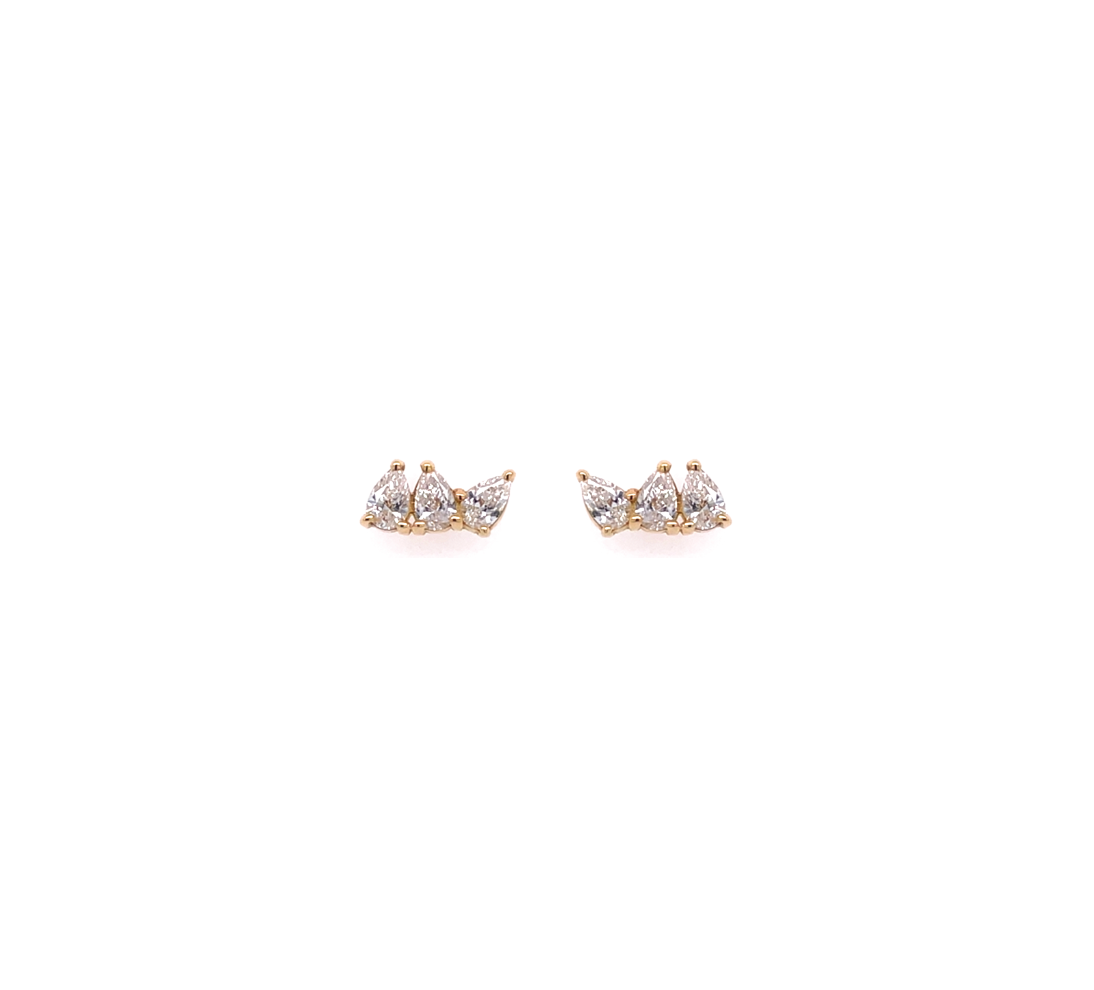 Three Pears Studs