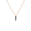 Black Diamond Gradient Necklace