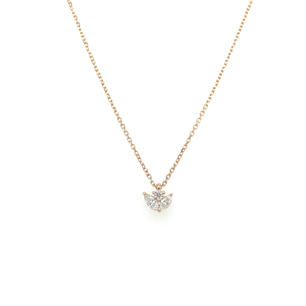 Tulip Diamonds Necklace