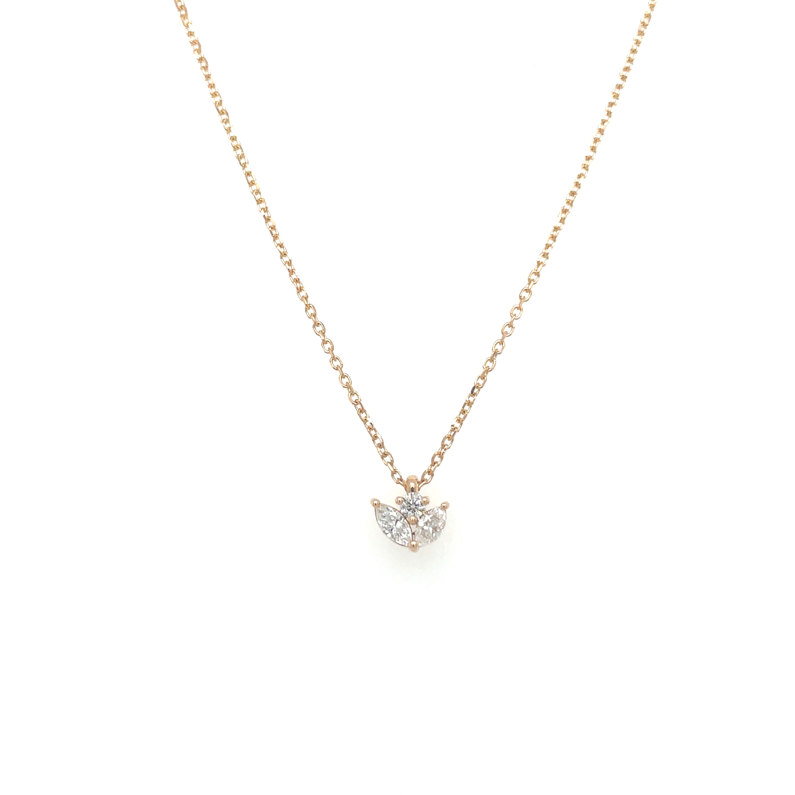 Tulip Diamonds Necklace